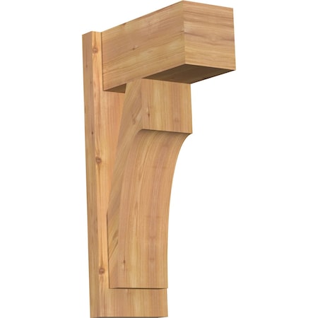 Ekena Millwork Westlake Block Smooth Outlooker, Western Red Cedar, 7 1/2"W x 14"D x 26"H OUT08X14X26WTL05SWR
